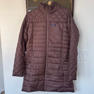Patagonia Chocolate Quilted Coat